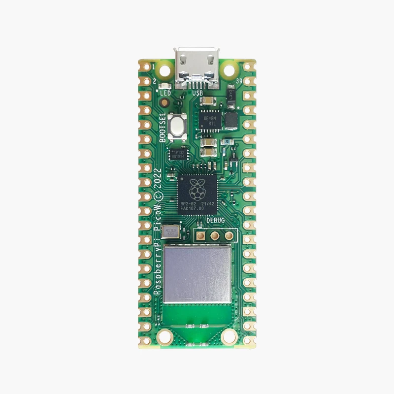 Raspberry Pi Original Raspberry Pi Pico/ 2 Pico with Wireless WiFi Development Board Pico or Pico H with Pin Header support MciroPython/C++