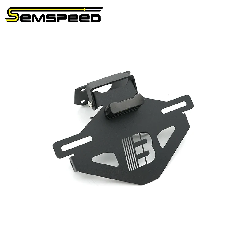SPEED 라이센스 테일 타이디 플레이트 브래킷 홀더 Qjmotor 스포츠 레이싱 SRK 921RR SRK 921 RR 오토바이 부품용 LED 방향 지시등