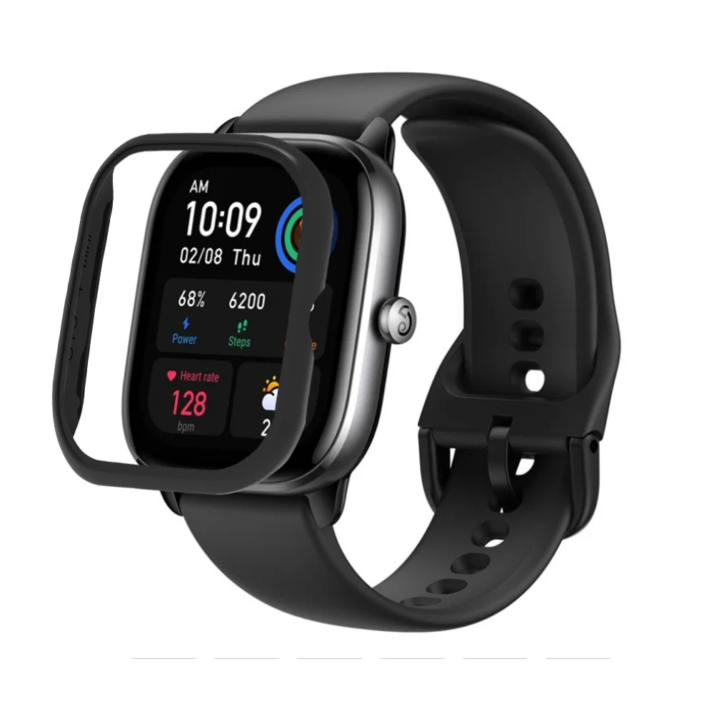 Huami Amazfit GTS 4 미니 워치 쉘 범퍼 하드 프레임 보호 PC 케이스, Amazfit GTS4 미니 보호 커버 액세서리
