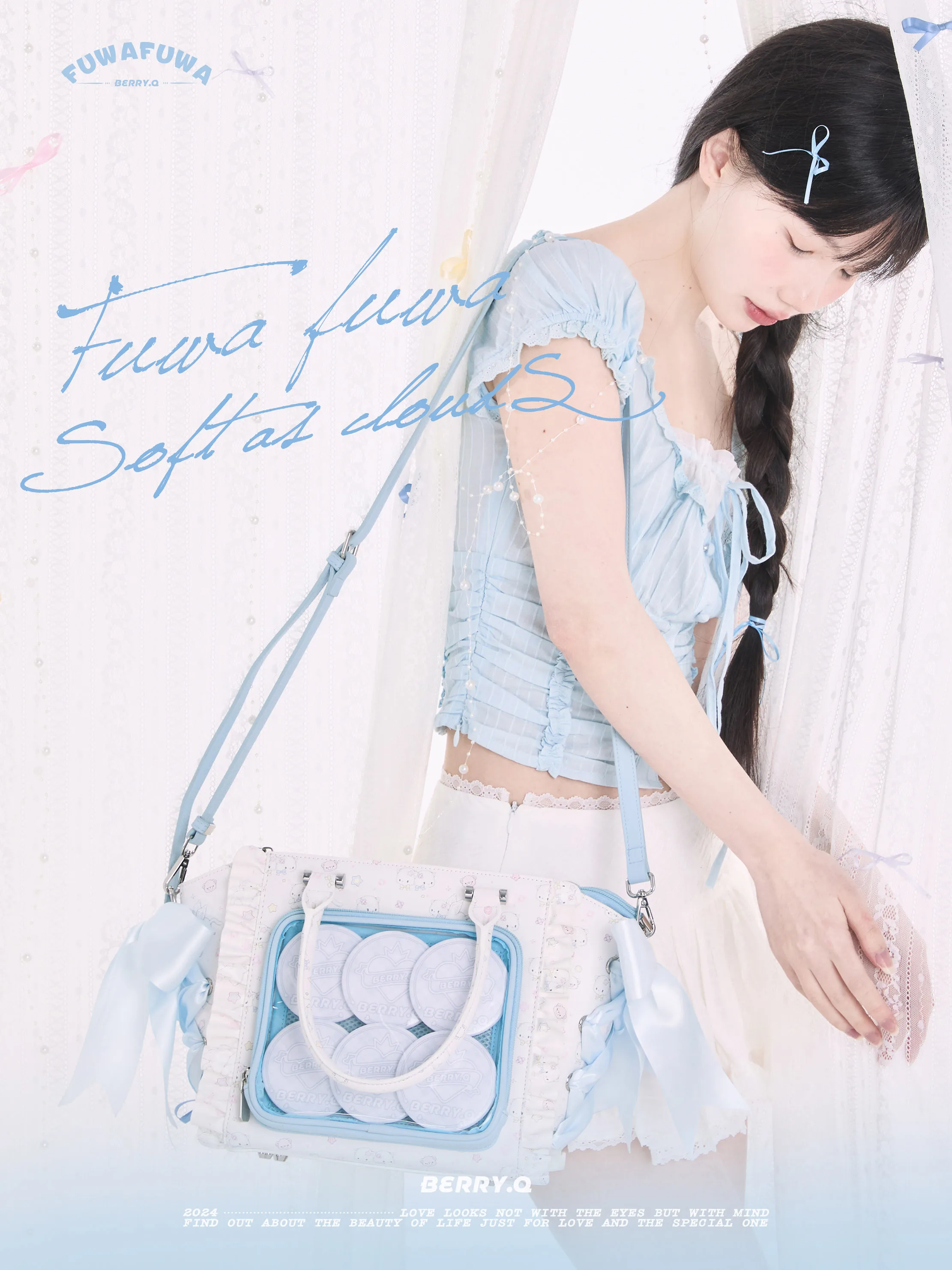 Handbag New Women's Tote Bag Lolita Girls Mobile Phone Bag