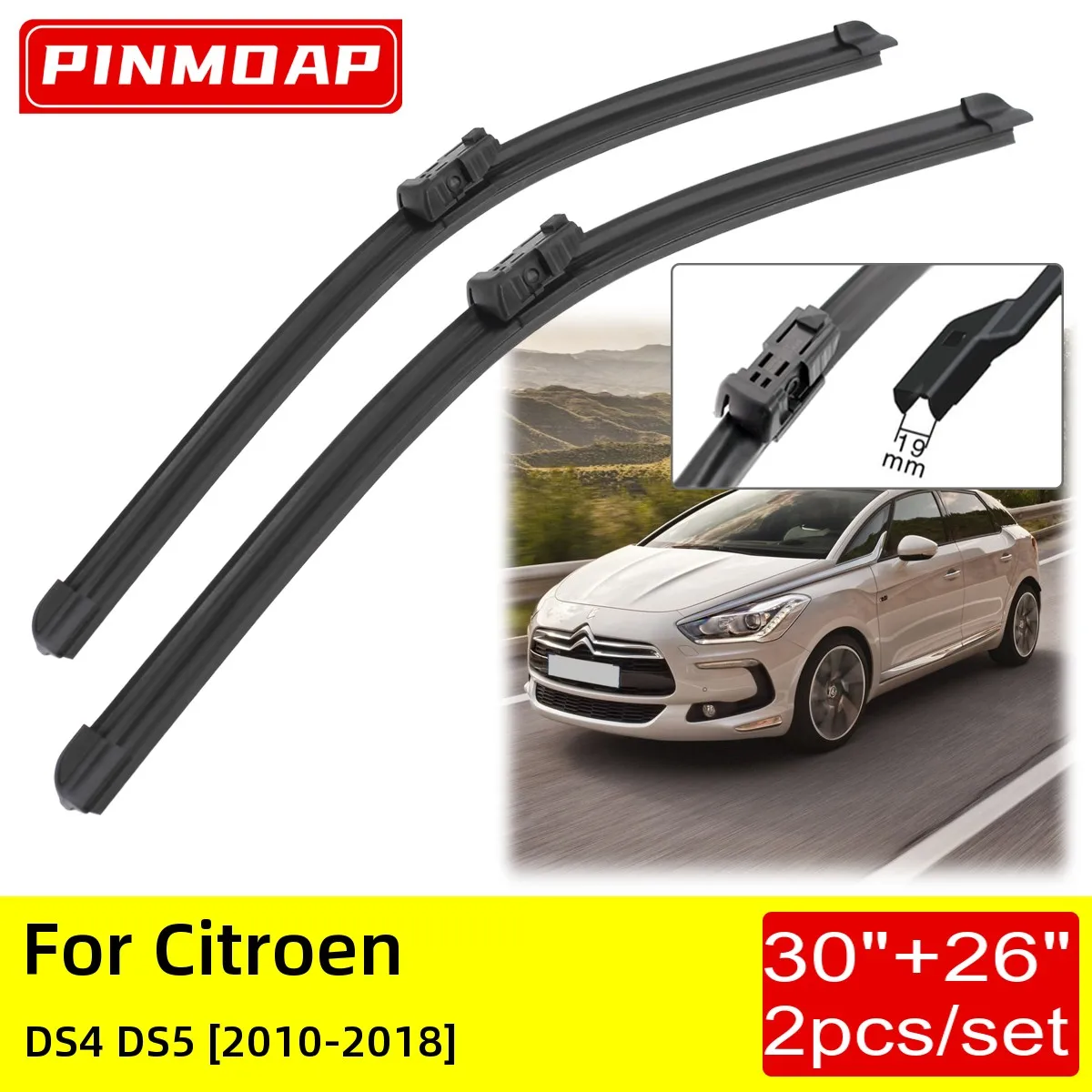 

Щетки стеклоочистителя передние для Citroen DS4 DS5 2010 2011 2012 2013 2014 2016 2017 2018