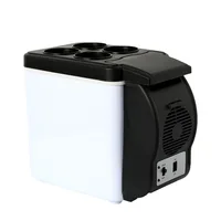 Réfrigérateur de voiture portable, boîte de chauffage et de refroidissement, mini boîte de conservation, indispensable, 6l, 12V 4