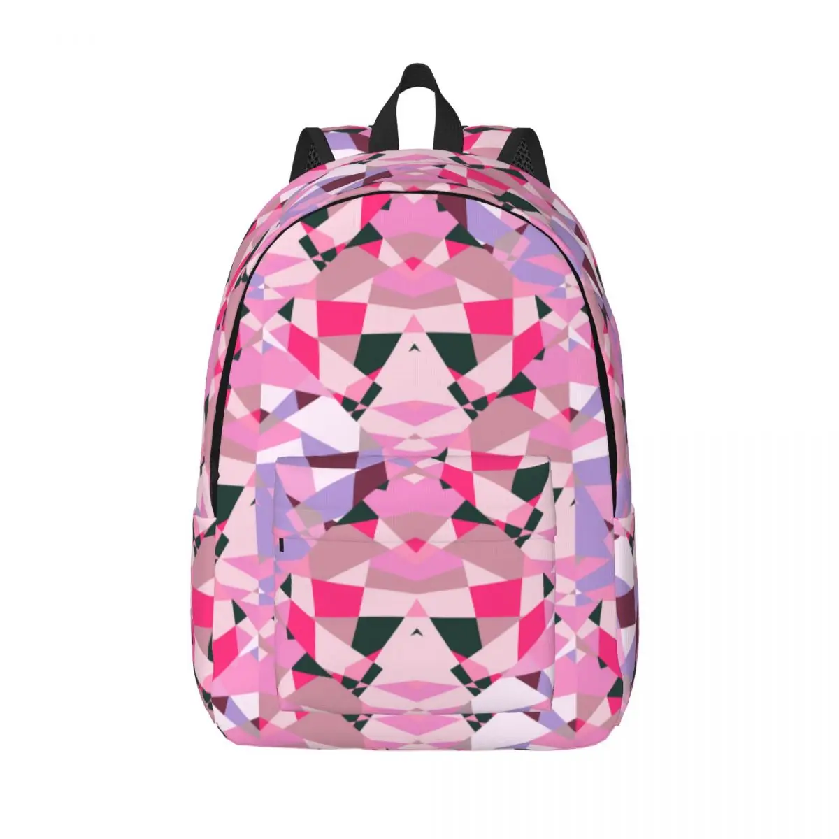 

Kaleidoscope Pattern Backpack Girl Geometric Printed Streetwear Backpacks Boy College Soft School Bags High Quality Rucksack