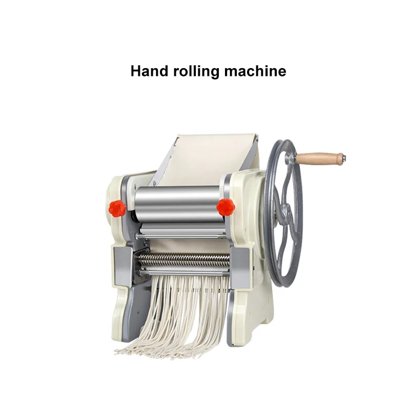 Manual Dough Roller Stainless Stee Noodle Dumpling Pasta Maker Dumpling Wonton Dough Rolling Hanger Noodle Maker Making Machine