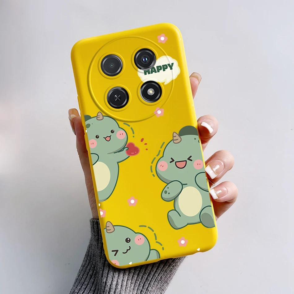 Cute Cartoon Cat Silicone Back Cover - Soft Protective Case