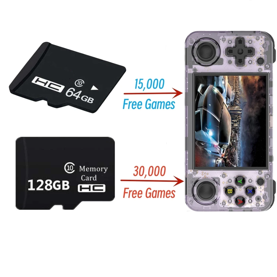 30000 Free Games Memory Card For RG35XX H Game Console TF2 Game