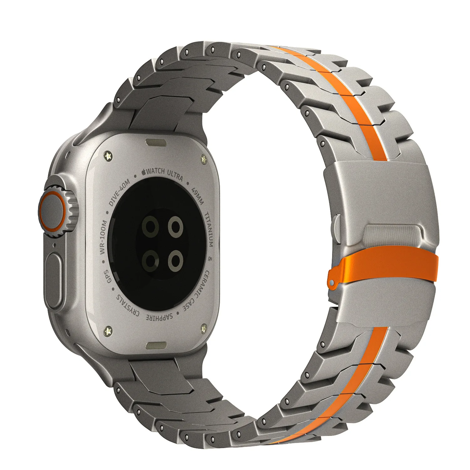 Premium Stainless Steel Watchband – Sleek Metal Bracelet Strap