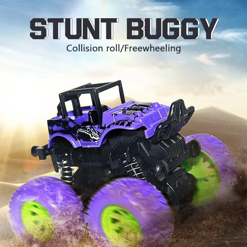 

New Children's Toys Durable Atv Off-Road Powerful Four-Wheel Drive Inertia Model Stunt Car Toys Boys for Kids Birthday Gift