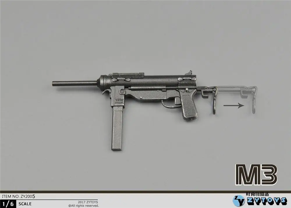 M3A1 Grease Gun モデルガン M3A1 Grease Gun - 3D model by CHooverShrimp (@CHooverShrimp