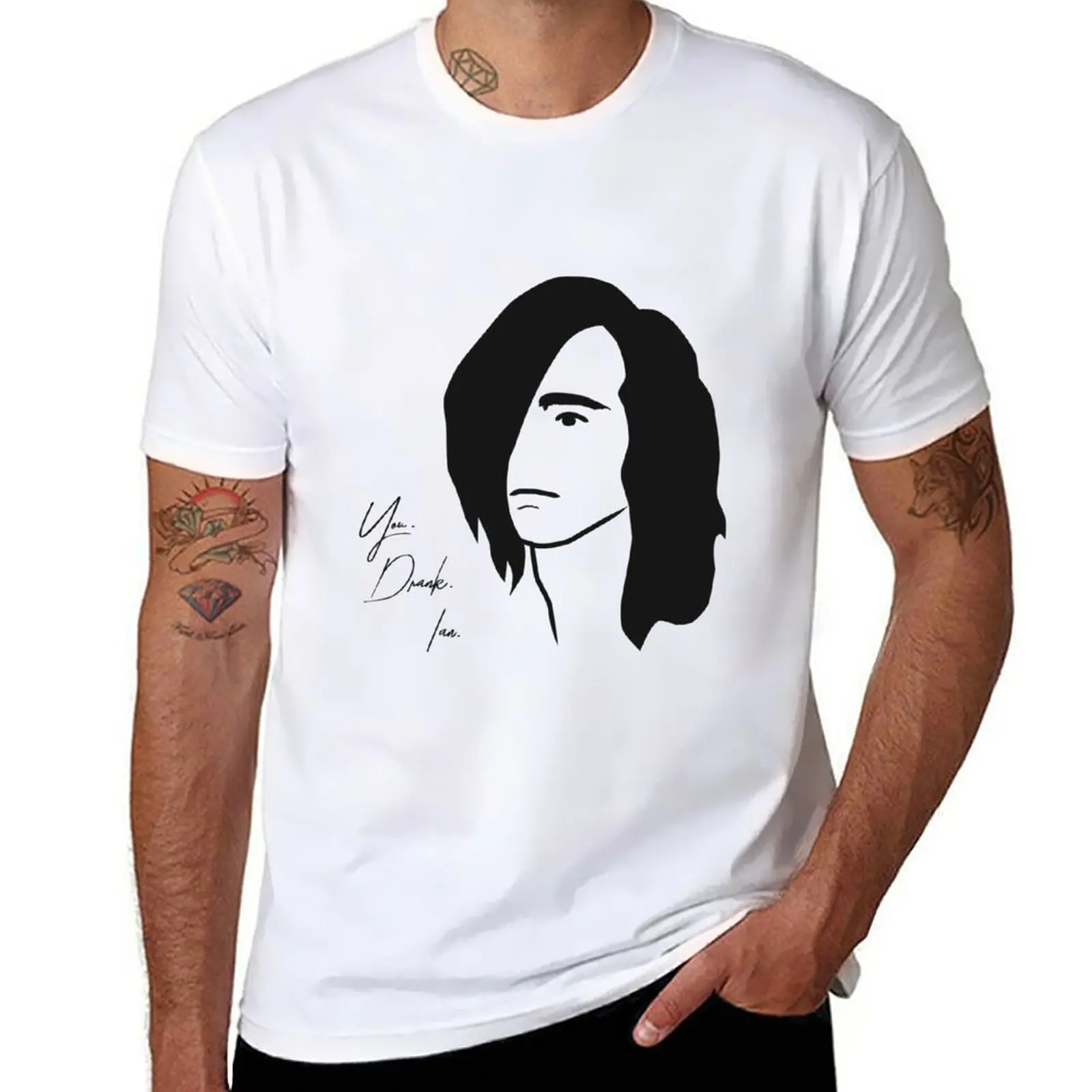 

New You. Drank. Ian T-Shirt kawaii clothes vintage t shirt boys white t shirts funny t shirts mens t shirts pack