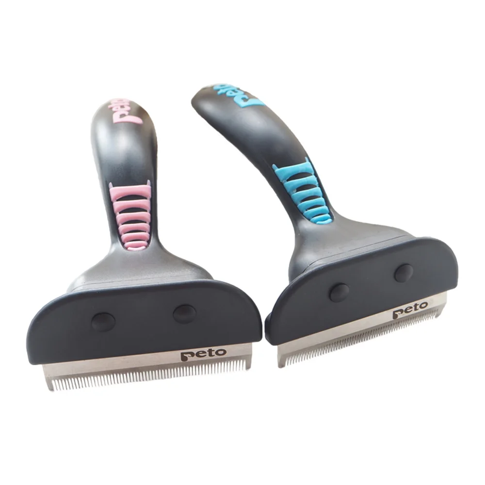 

Pet Dog Cat Hair Removal Brush Comb Cat Hair Deshedding Comb Pet Dog Cat Brush Grooming Tool for Dogs Cats Pet Grooming Tools