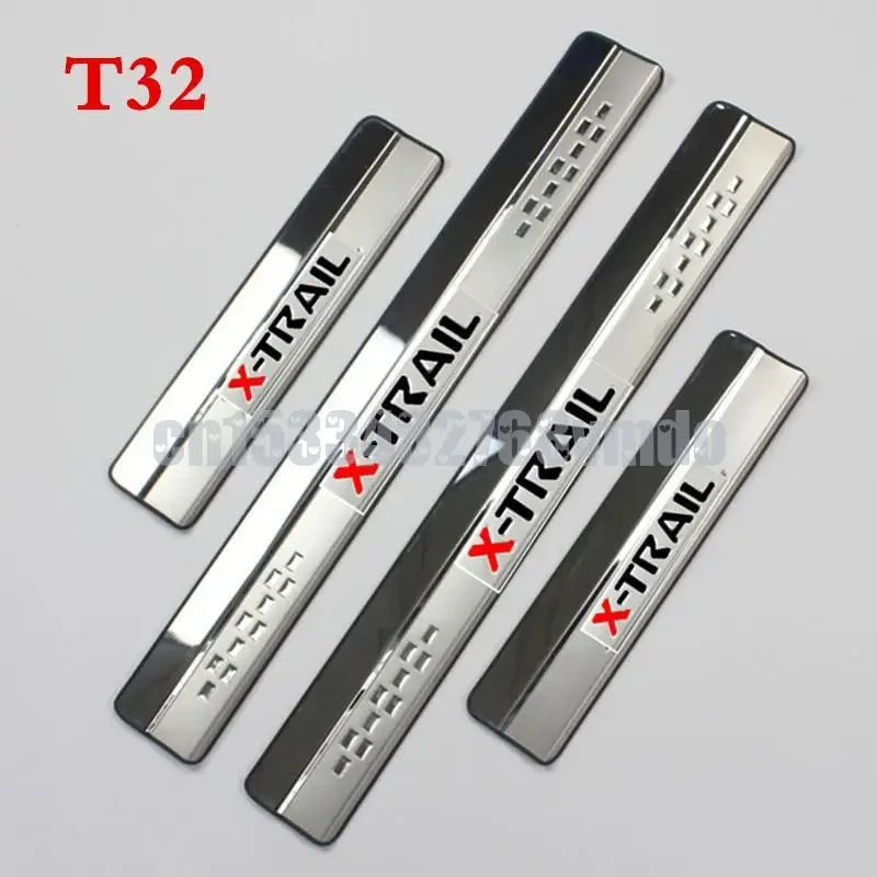4Pcs Nissan Qashqai J11 Stainless Steel Door Sill Protective Scuff Plates | UK - View #11