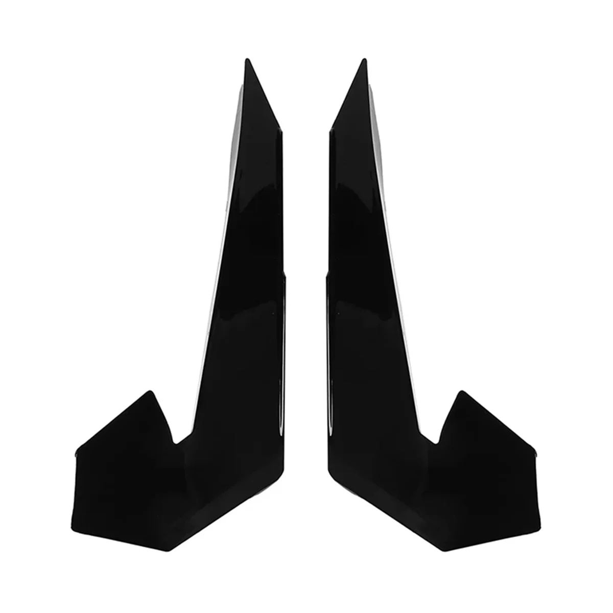 Auto Paraurti Anteriore Lip Fin Splitter Spoiler Canard Sticker Per Honda Civic 10Th Type-R 2019-2021