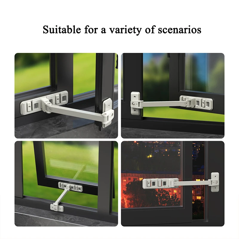 Child Lock Multifunction Window Safety Adjustable for Home