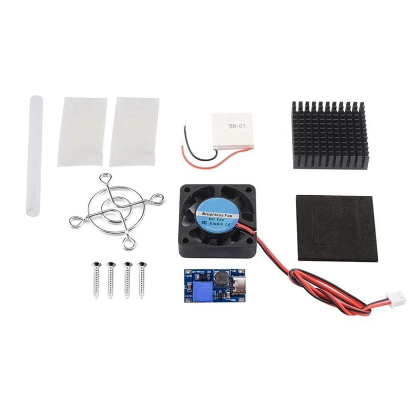SR-01 5V DIY Mobile Phone Radiator Cooler Semiconductor Refrigeration Sheet Silent Tablet Cooling Artifact-A02P