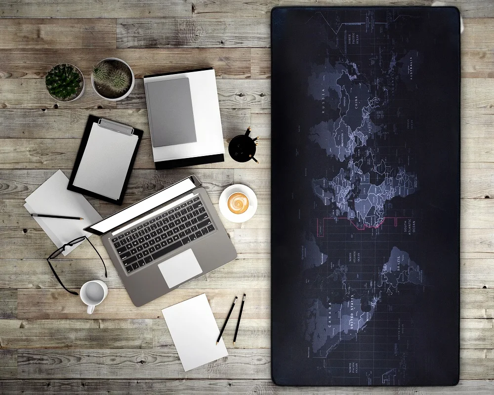 Ancient Speed Locking Edge Natural Rubber Mouse Pad Waterproof Game Desk Keyboard Mat For Warcraft