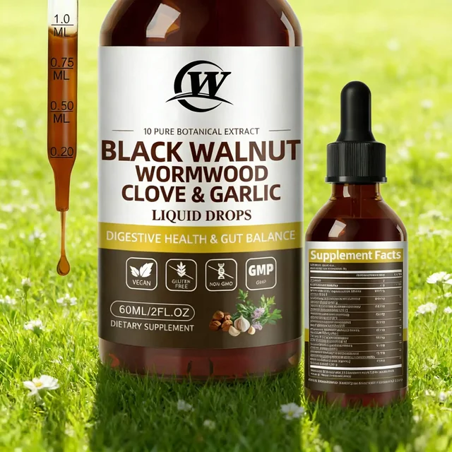 Black Walnut Drops with Wormwood & Clove