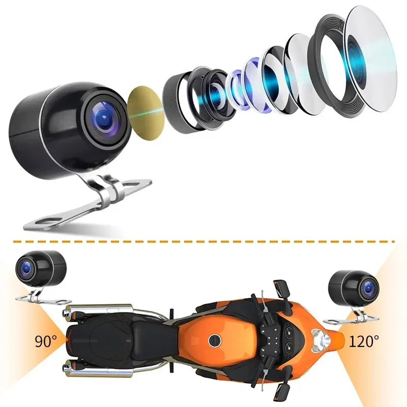 1080P Waterproof Motorcycle Camera DVR: 5