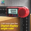 2-in-1 Digital Angle Meter Inclinometer Digital Angle Ruler Electronic Goniometer Protractor Angle Finder Wood Measuring Tool 1