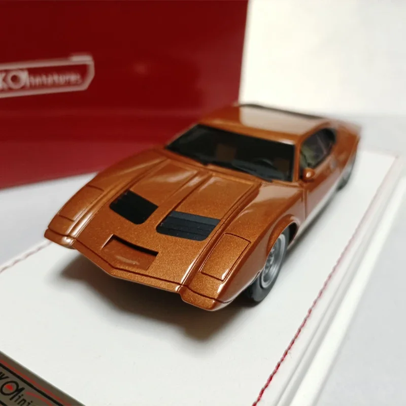 

1:43 Scale AMC AMX/3 Coupe 1970 Sports Car Resin Cars Model Toys Classics Adult Souvenir Collection Gifts Static Display