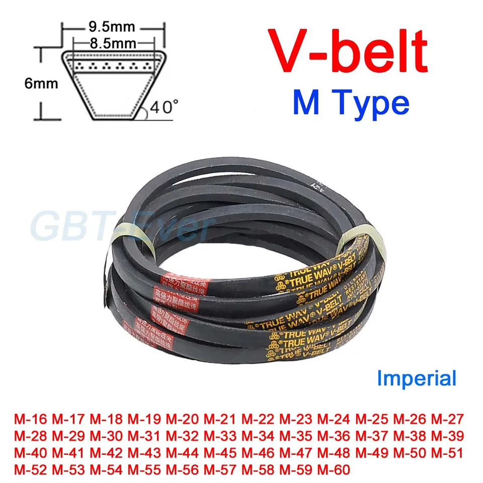 Type A V-Riem / Driehoeksriem Rubber 46 Inch - Transmissieriem Voor Landbouw En Industrie