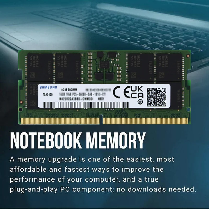 Samsung DDR5 SODIMM 2x16GB・32GB 5600mhz SAMSUNG DDR5 SODIMM 32GB