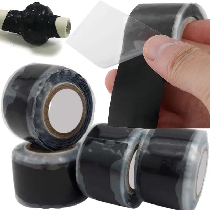 Silicone Self-Adhesive Leak-Sealing Repair Tape for Plumbing and Electrical Emergencies
