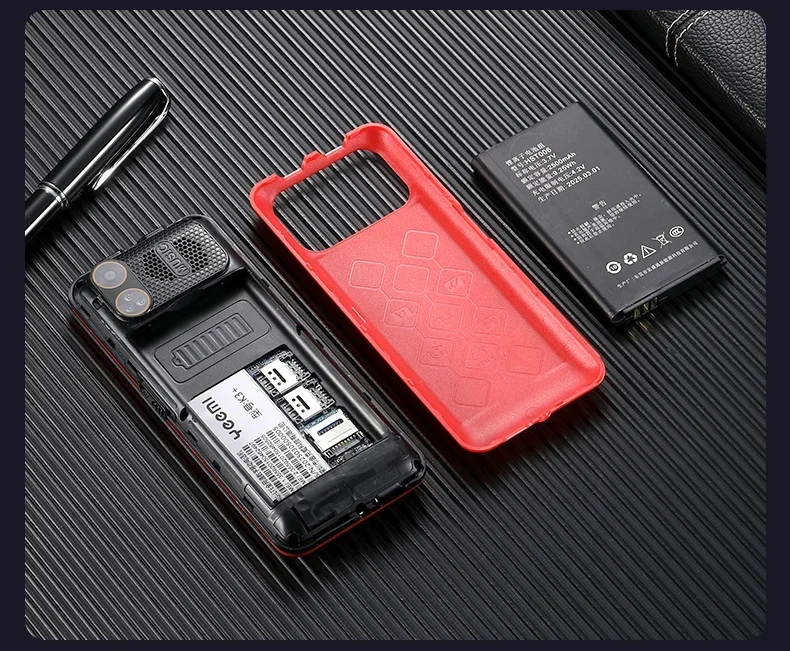 NEW Uniwa YEEMI K3 4G Feature Keypad Phone 2.6 Inch Big Button Loud Volume Dual SlM 2500mAh Keypad Phone for Elderly FM Radio