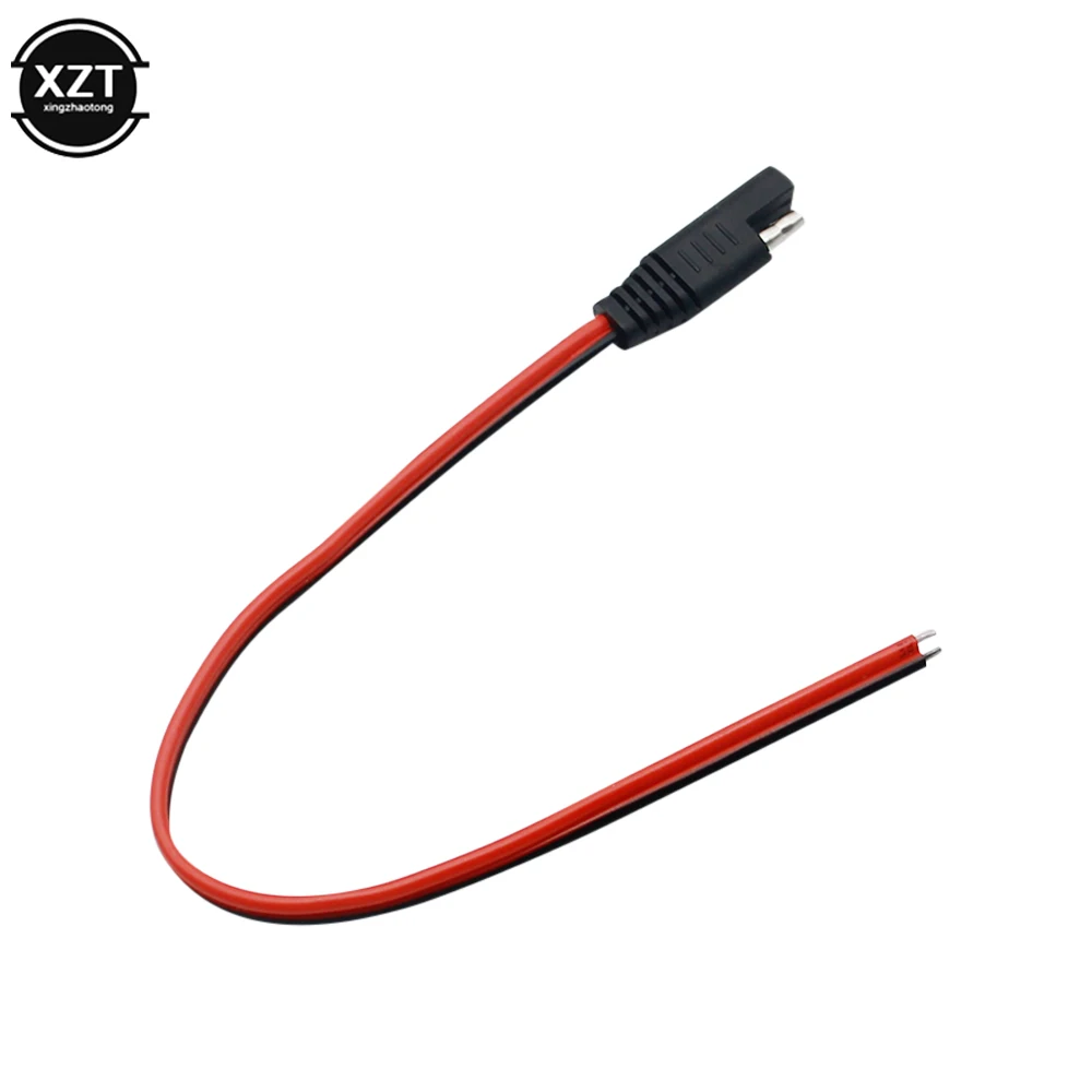 1pcs 30CM DIY SAE 10A Power Automotive Extension Cable 18AWG 2 Pin with SAE Connector Cable Quick Disconnect High Quality