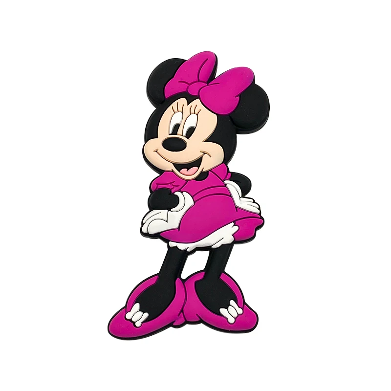 1pcs Silicone Disney Mickey Mouse Baby Teething Food Grade Cartoon Silicone For Necklaces Baby Teether Toy Nursing Gifts teething toys,teething beads,teething toy tethers,baby silicone accessories