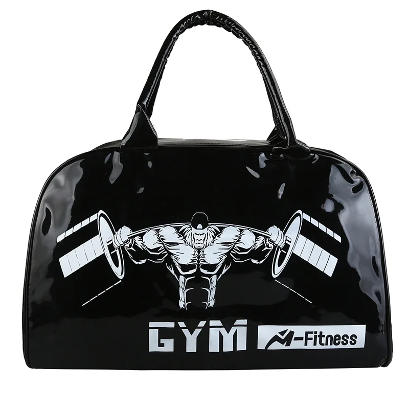 Gym Bag PU Leather Sports Bags Big Training Tas for Shoes Lady Fitness Yoga  Travel Luggage Shoulder Black Sac De Sport Handbags - AliExpress