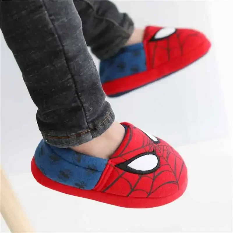 Child Cotton Shoes Kids At Home Shoes Spting Autumn Mom And Dad Family Matching Shoes Boys Girls Winter Warm Slippers images - 6