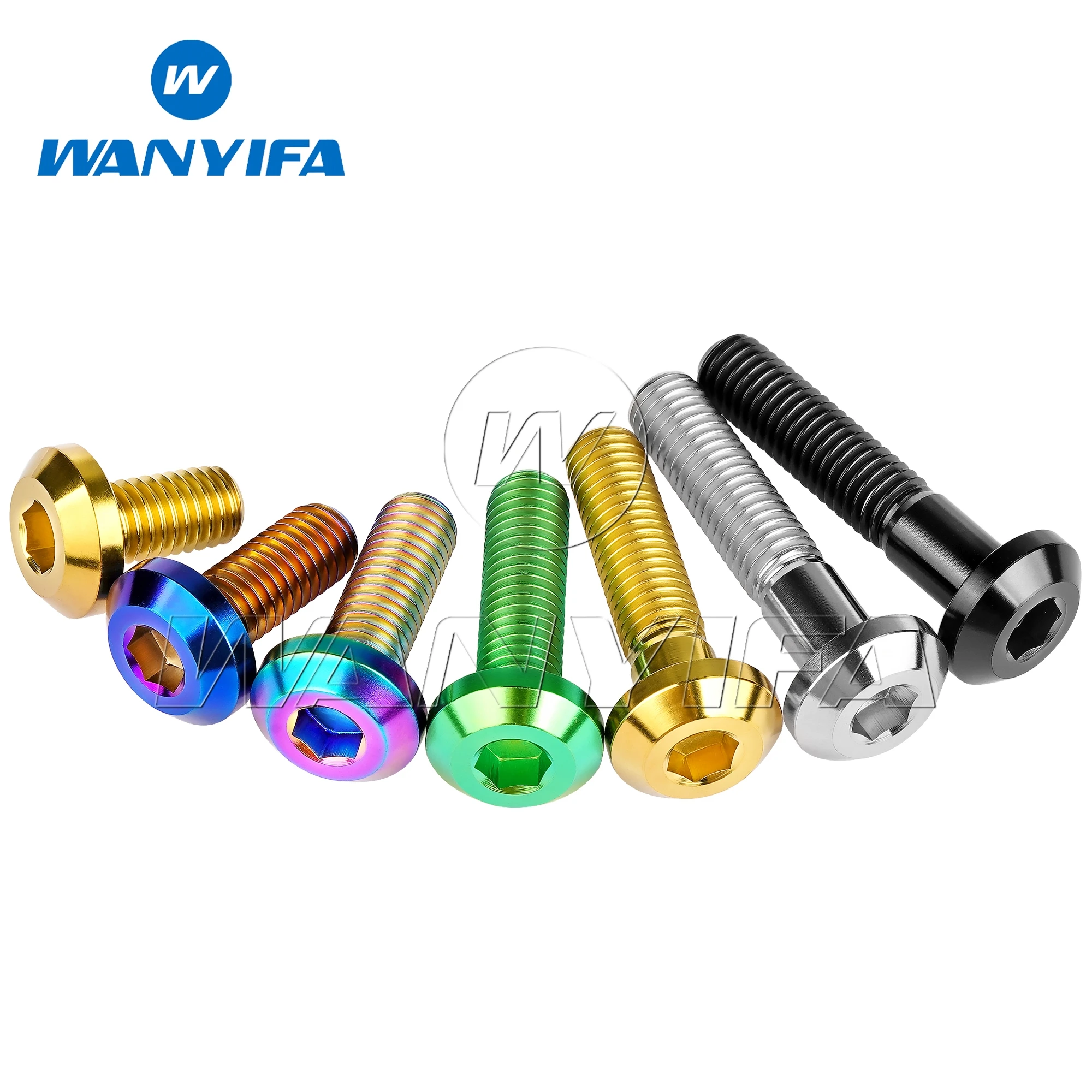 Titanium Ti Bolt M8x15 20 25 30 35 40mm Allen Key Head Screw for Bicycle Motorcycle Brake titanium bolts,hexagon socket screw,hex socket cap screw