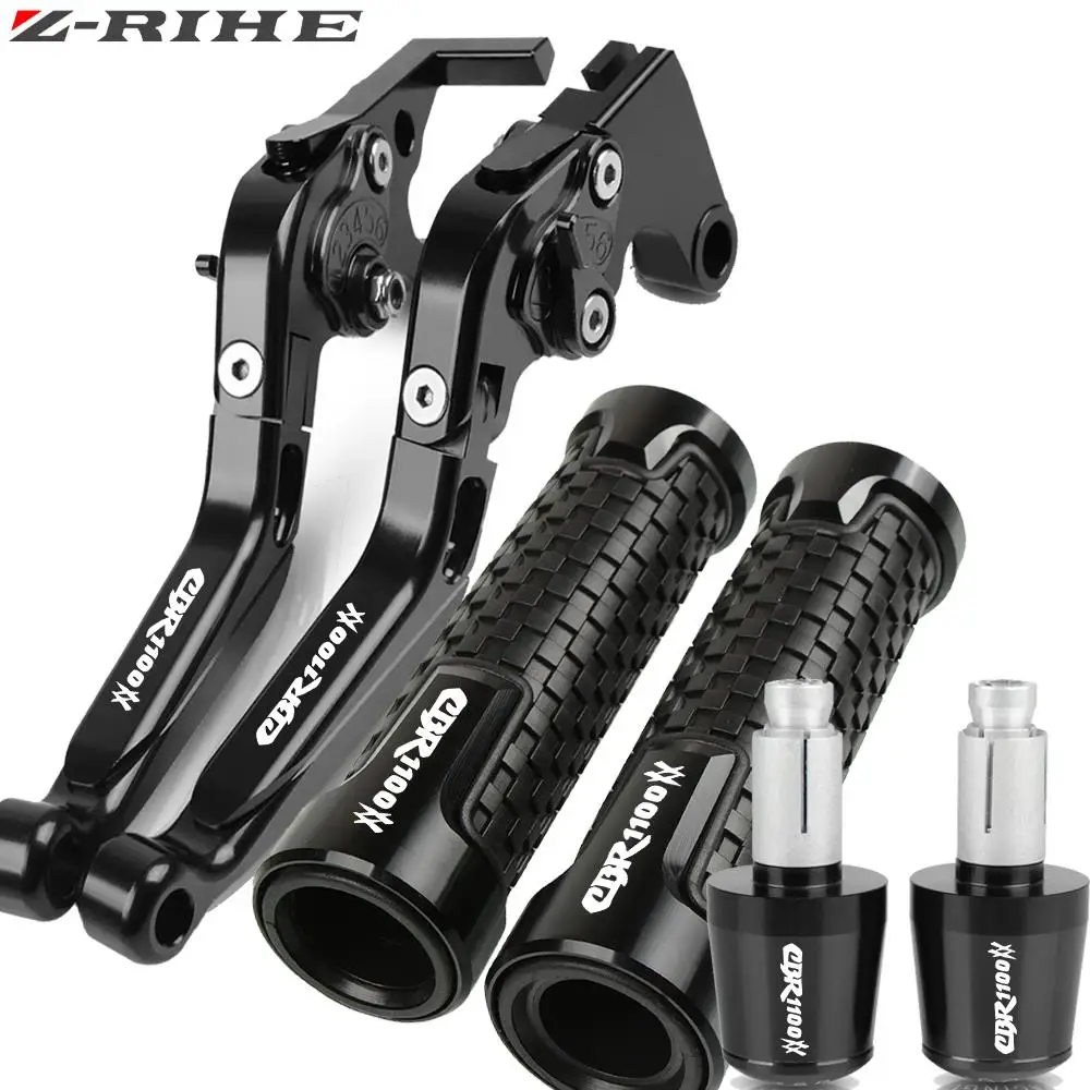 

For HONDA CBR1100XX/BLACKBIRD 1997/98/99/00/01/02/03/04/05/06 2007 Motorcycle Accessories Brake Extendable Clutch Handle Grips