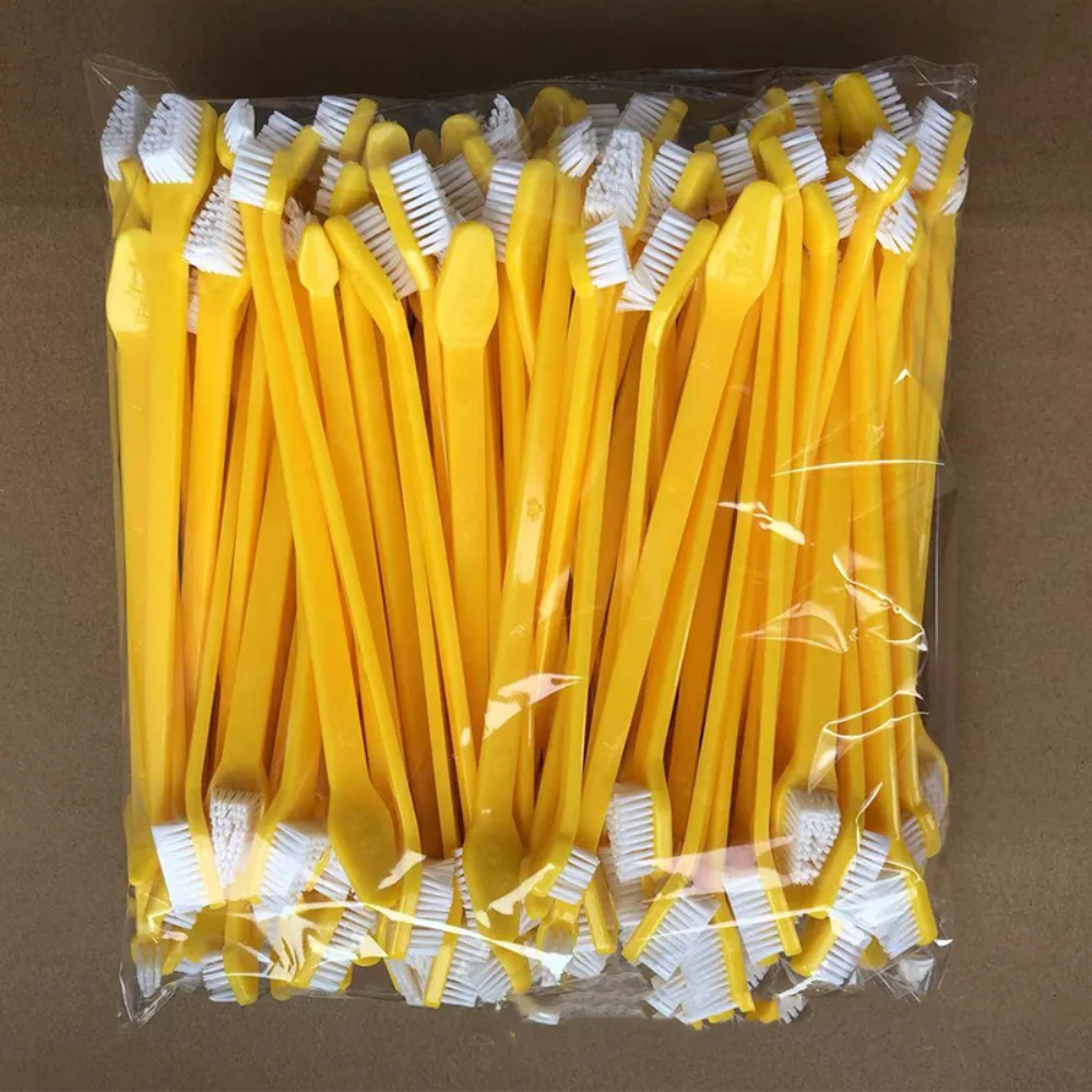 1pc Dog Toothbrush Double-headed Cat Tooth Multi-angle Cleaning Tool Massage Care Tooth Finger Brush for Dog Cat Pet Supplies