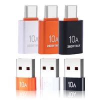 10A USB 3.0 Female To Type C Male Fast Charging Adapter OTG USB C To USB Convertor for Xiaomi Samsung Huawei USBC OTG Connector