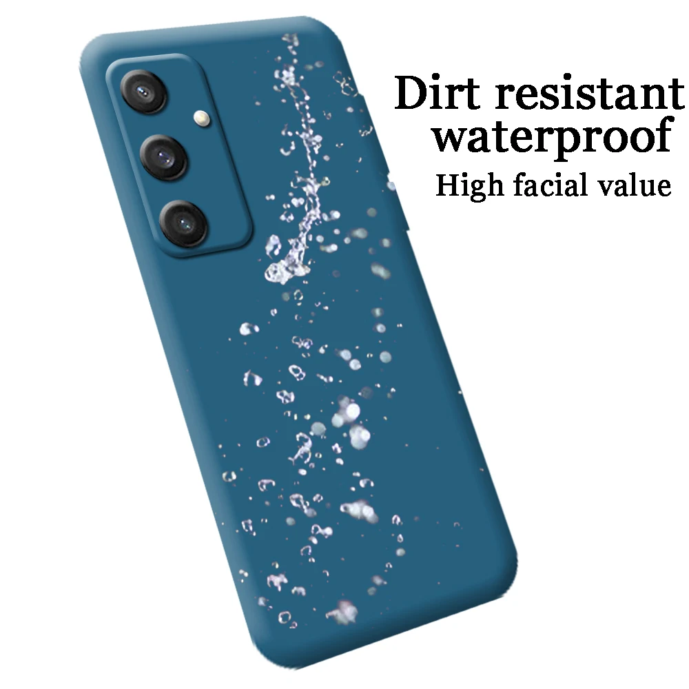 Liquid Silicone Shockproof Phone Case - Durable & Stylish Back Cover