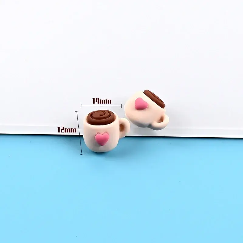 10Pcs Mini Cute Simulation Candy Biscuits Donuts Flat Back Resin Kawaii Fake Food Craft DIY Hair Accessories Phone Case Decor - Image 5