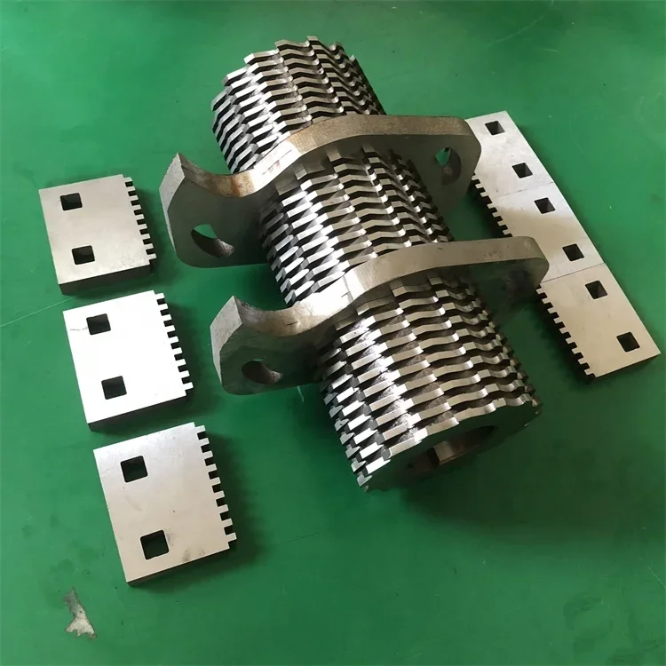 

Wholesale High Quality Plastic Shredding Machine Blades Crusher Knives Double Shaft Shredder Blade