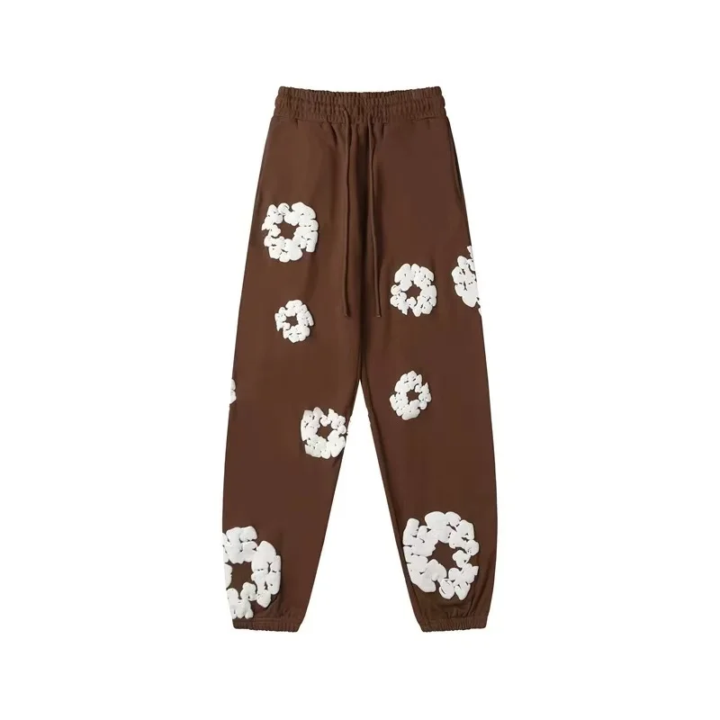 thumbnail image 1 of Women's Quick-Dry Casual Street Y2K Pants High Waist Polyester Breathable Sweat-Absorbing Trousers, 1 of 5