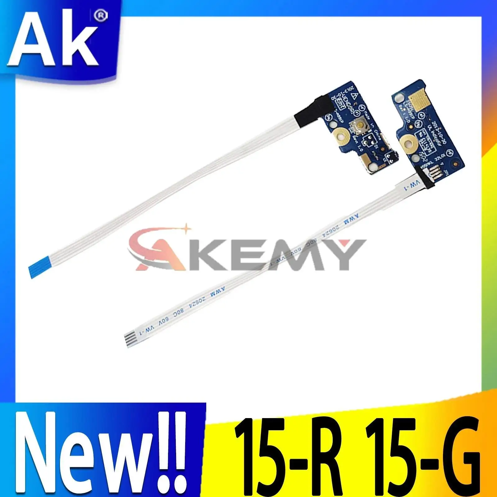 

Original Laptop Repair ON/OFF Switch For HP 15G 15-G 15R 250 G3 749650-001 LS-A991P Power Button Board with Flex Ribbon Cable