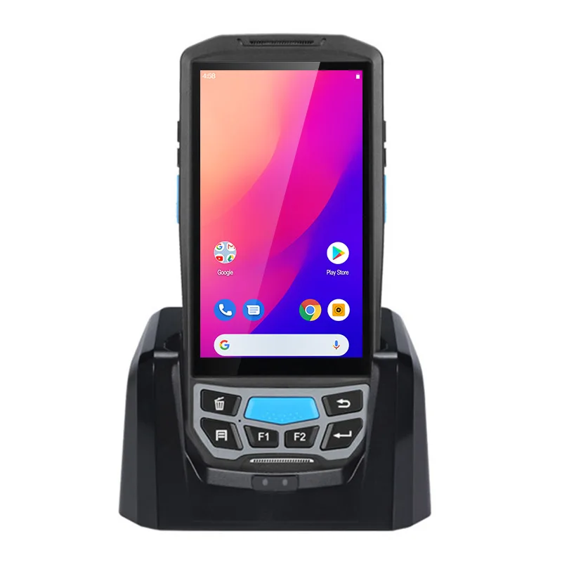 UNIWA-Smartphone with PDA Barcoder Scanner, IP66 Waterproof Mobile Phone, 5.0 