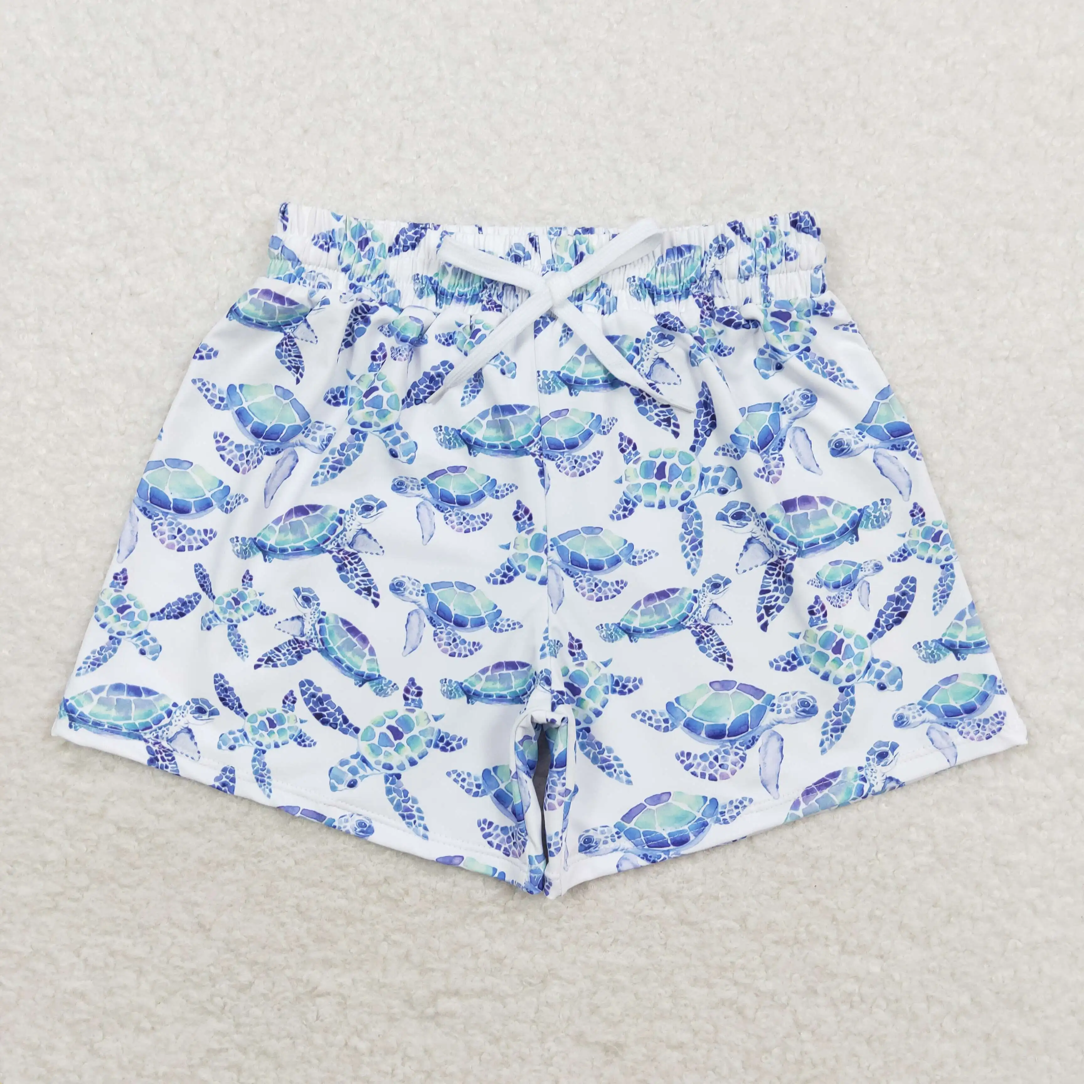 Wholesale Baby Boy Swimming Trunks Beachwear Children Toddler Fish Shorts Kid Swimsuit Children Summer Blue Swimwear Clothing 22