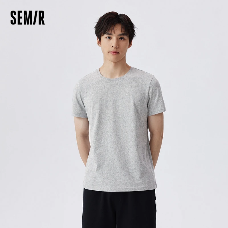 Mens pajamas cotton short sleeved shirt Men Spring Cotton Short Sleeve T Shirt