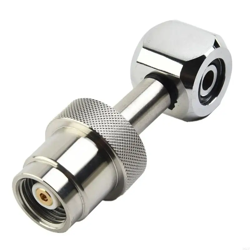 96GF CGA347 Cylinder Adapter Filling Converter Metal Texture for Tanks and Valves Ensures High Compatibility and Safety