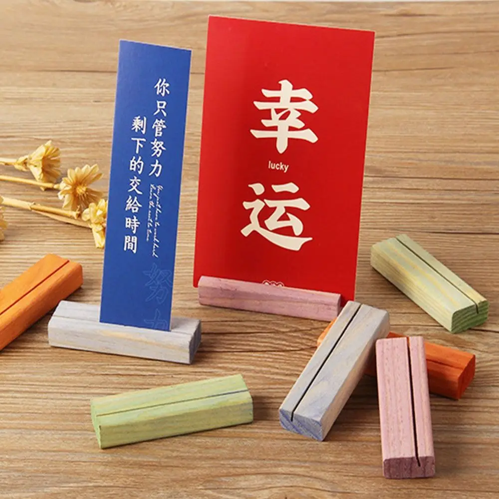

Message Holder Desktop Crafts School Office Memo Clips Organizer Photo Card Holder Business Card Holder Desk Memo Holder