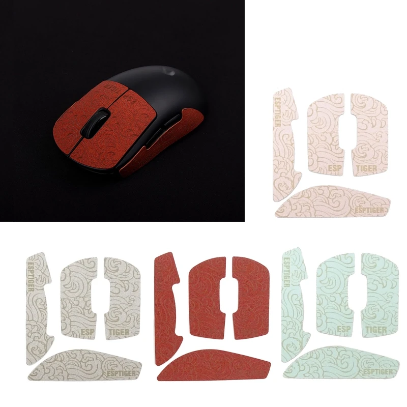 896F Esports Tiger Mouse Skin Forlogitech G Pro X Superlight Mouse Sticker Grip Tape