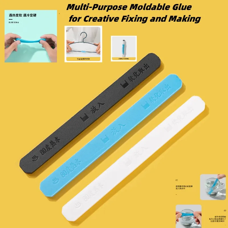 3Pcs Multi-Purpose Moldable Glue Universal Softening Repair Stick Data  Cable Repair Artifact Diy Plastic Repair Hot Melt Rubber - AliExpress