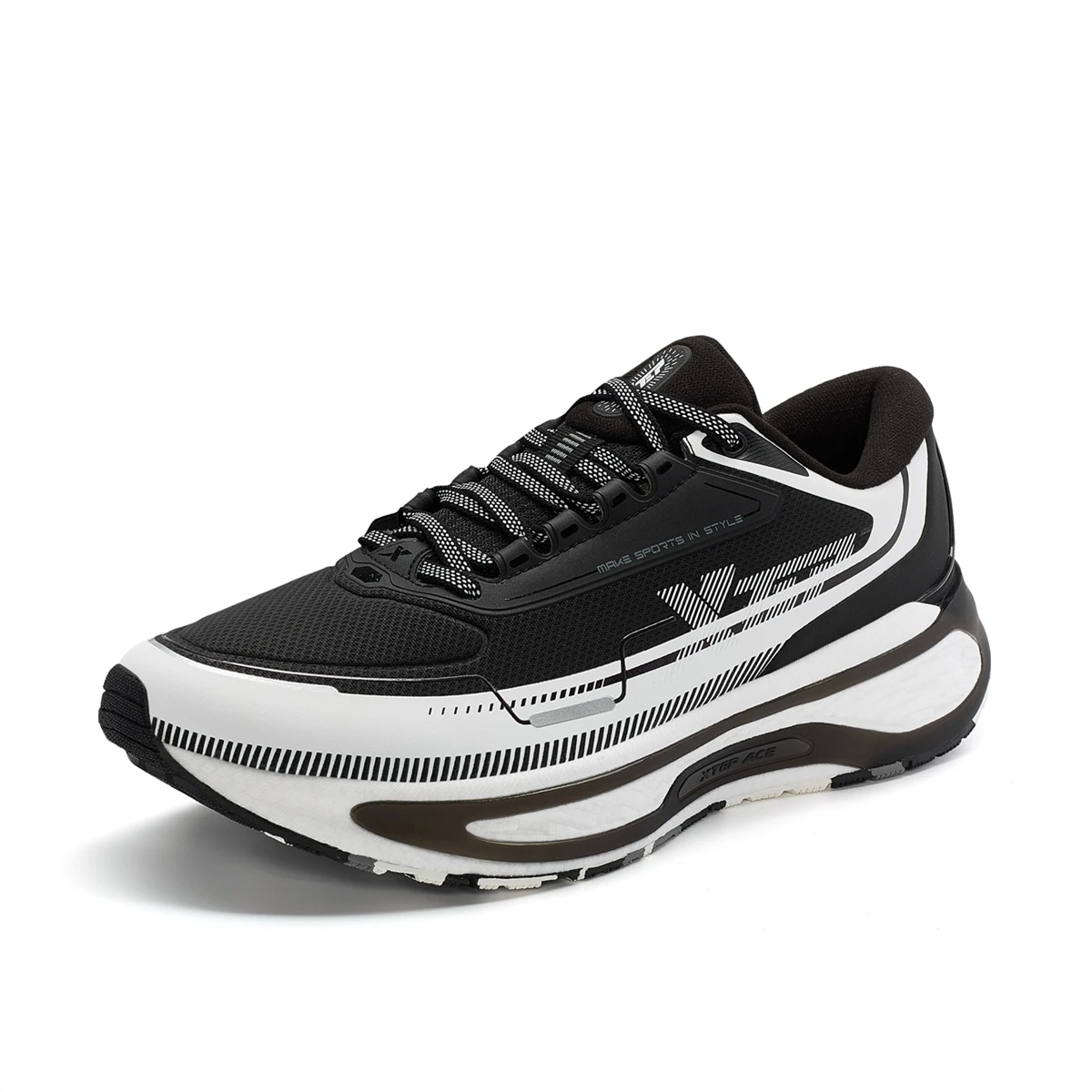 Xtep Star Shine Running Shoes For Men 2024 Winter Stability Sports