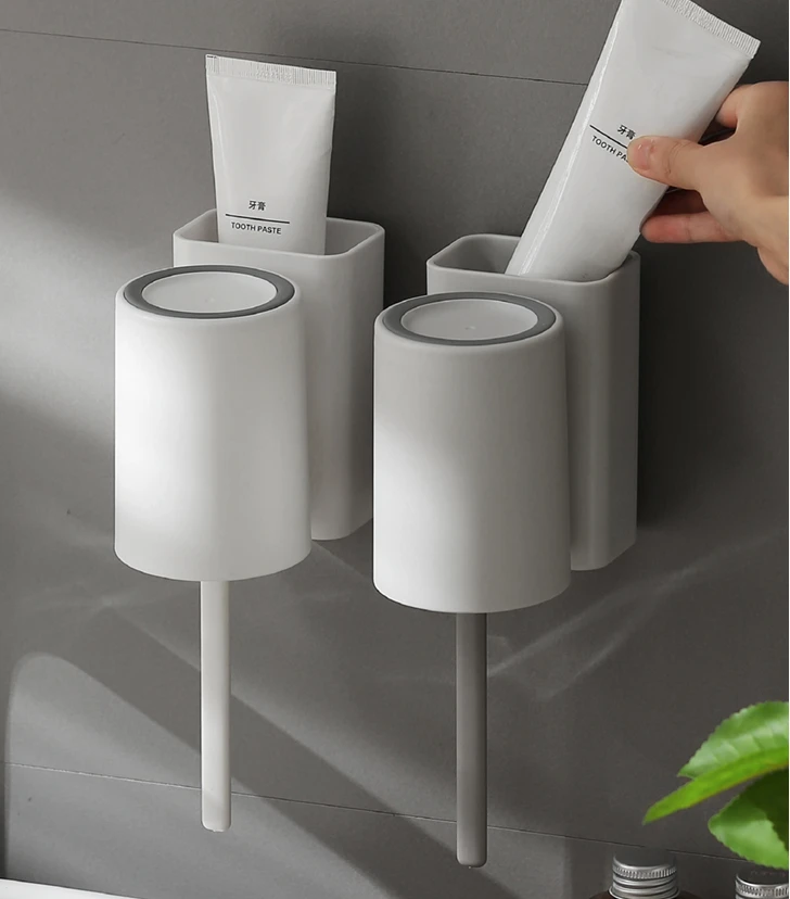 

Стакан для мытья без перфорации, подвесной вверх дном, сушка и хранение настенного подвесного комплекта